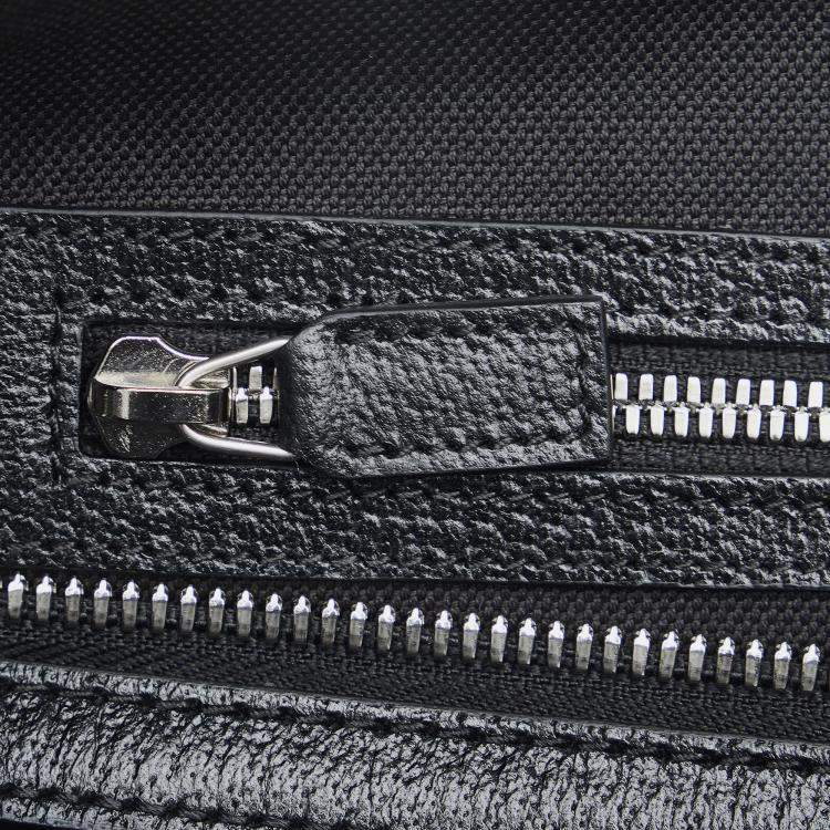 Pre Owned Gucci Black Small Jumbo GG Canvas Duffle Bag