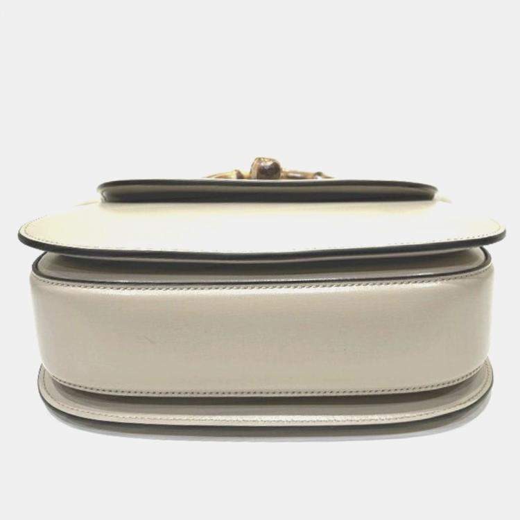Pre Owned Gucci Bamboo 1947 Small Top Handbag