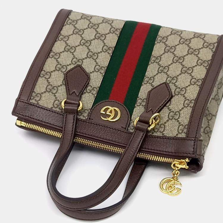 Pre Owned Gucci Ophidia GG Shoulder Bag Small