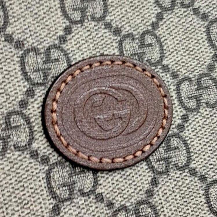 Pre Owned Gucci Beige PVC Interlocking G Clutch and Crossbody Bag