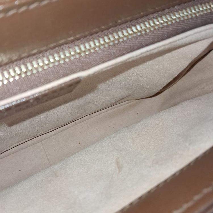 Pre Owned Gucci Beige/Brown Coated Canvas 1955 Horsebit Shoulder Bag