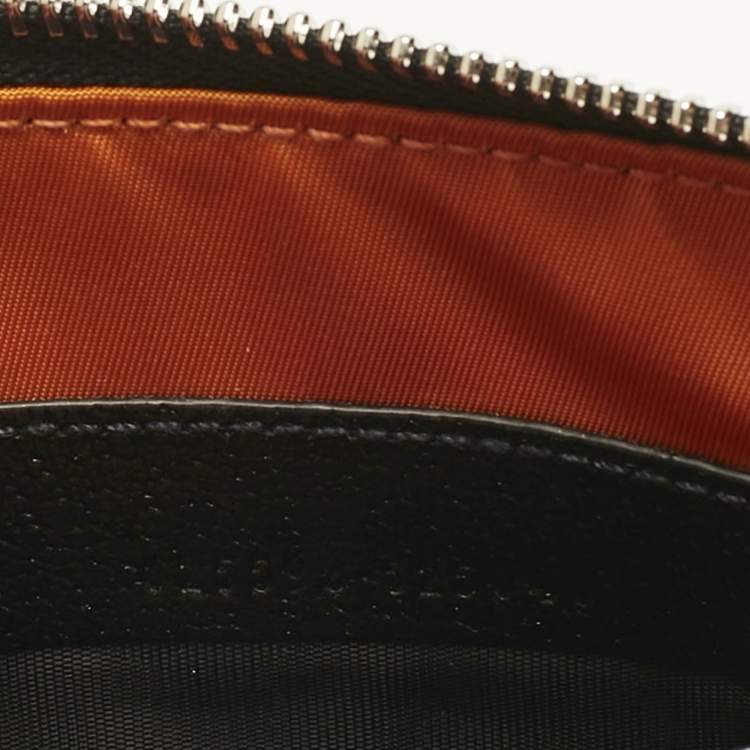 Pre Owned Gucci Orange Jumbo GG Nylon Off The Grid Clutch