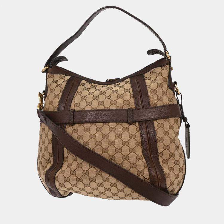 مملوكة مسبقًا Gucci Beige GG Marmont 2way Handbag