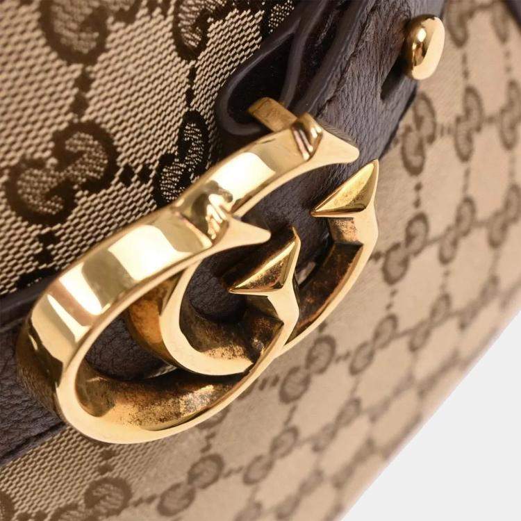 مملوكة مسبقًا Gucci Beige GG Marmont 2way Handbag
