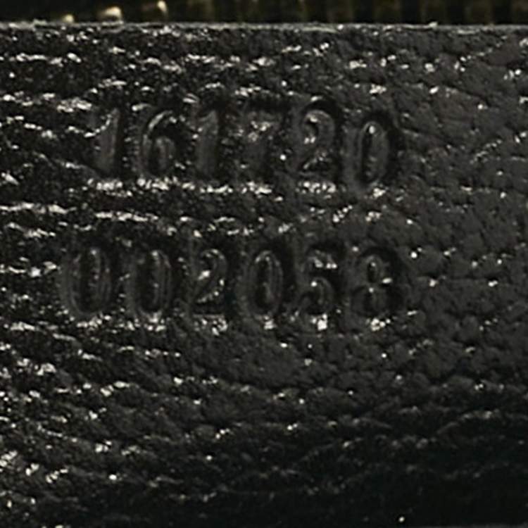 Pre Owned Gucci Black GG Canvas and Leather Princy Boston Bag