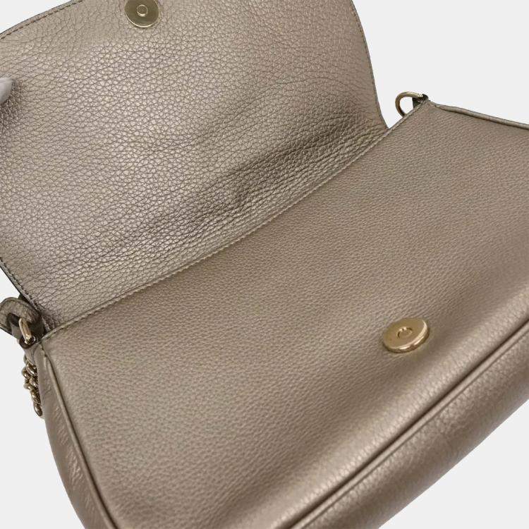 Pre Owned Gucci Gold Soho Chain Shoulder Bag