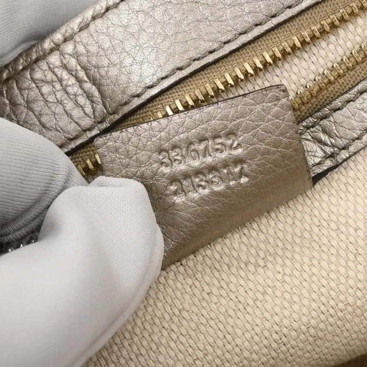 Pre Owned Gucci Gold Soho Chain Shoulder Bag