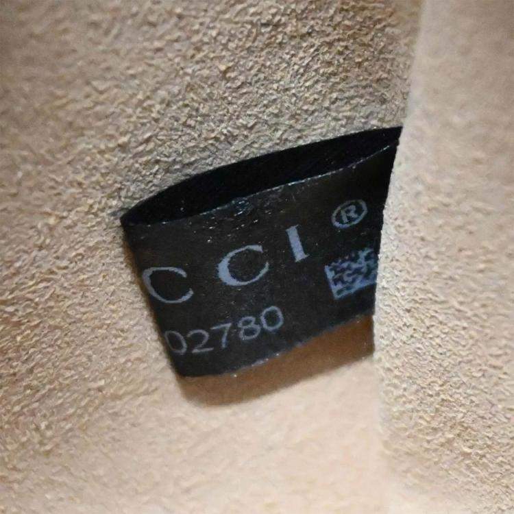 Pre Owned Gucci Black GG Marmont Small Camera Bag