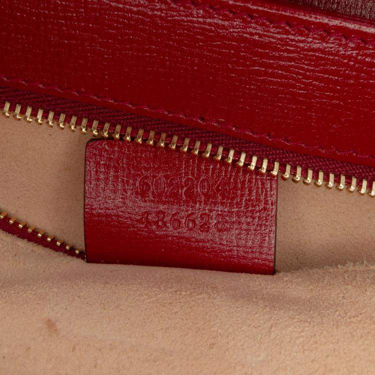 Pre Owned Gucci Beige Small GG Supreme Horsebit 1955 Crossbody