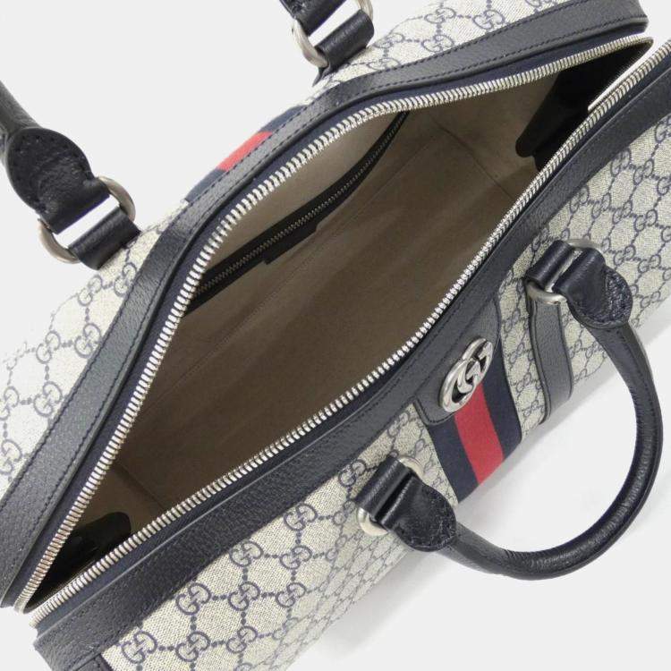 Pre Owned Gucci Savoy Boston Bag