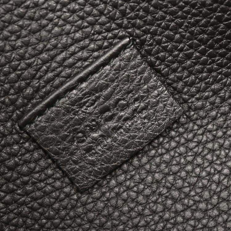Pre Owned Gucci Black Leather Jackie Flap Shoulder Bag