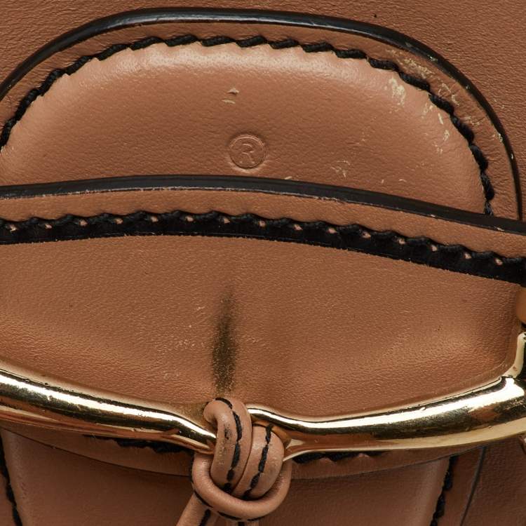 مملوكة مسبقًا Gucci Beige/Pink GG Canvas and Leather Large Emily Chain Shoulder Bag