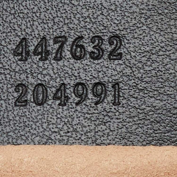 Pre Owned Gucci Black Matelassé Leather Small GG Marmont Camera Bag