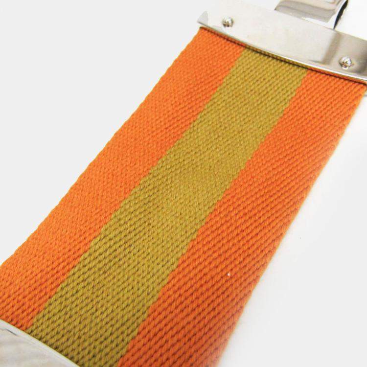 Pre Owned Gucci Mini Pouch Coated Canvas Leather Handbag Shoulder Bag Beige