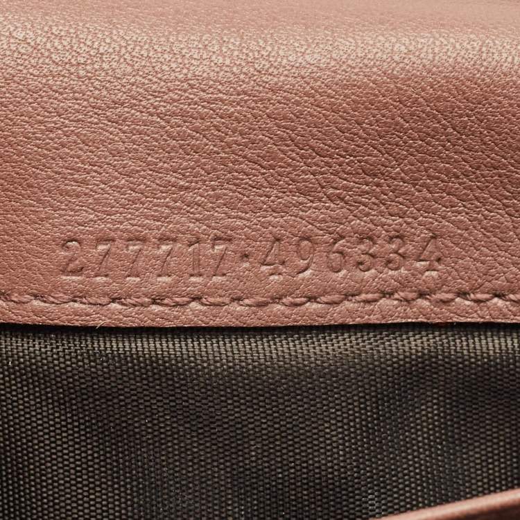 Pre Owned Gucci Beige Python Spur Flap Continental Wallet