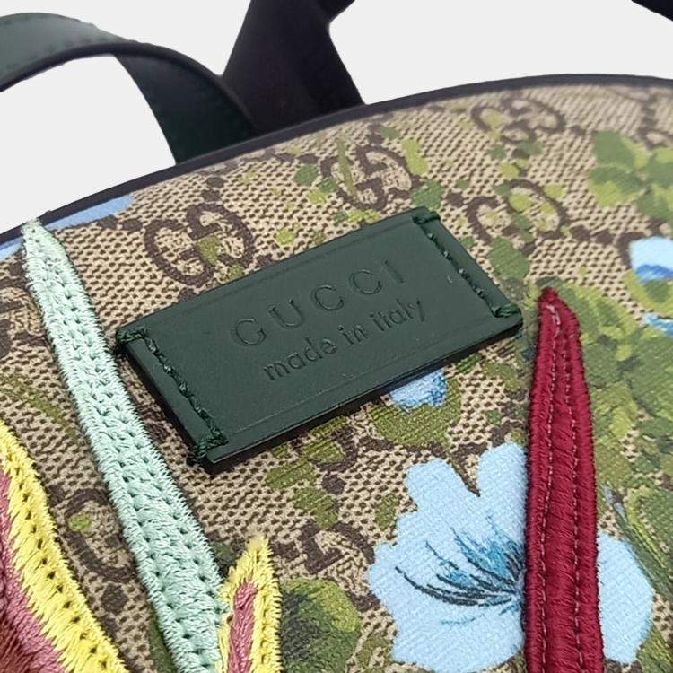 Pre Owned Gucci Multicolor Canvas Supreme Backpack
