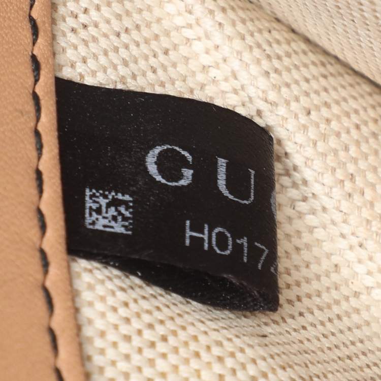 Pre Owned Gucci Beige Guccissima Leather Medium Emily Chain Shoulder Bag