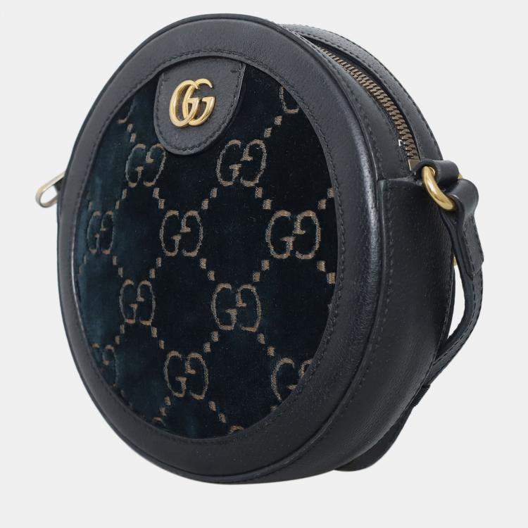 Pre Owned Gucci Ophidia Round Bag