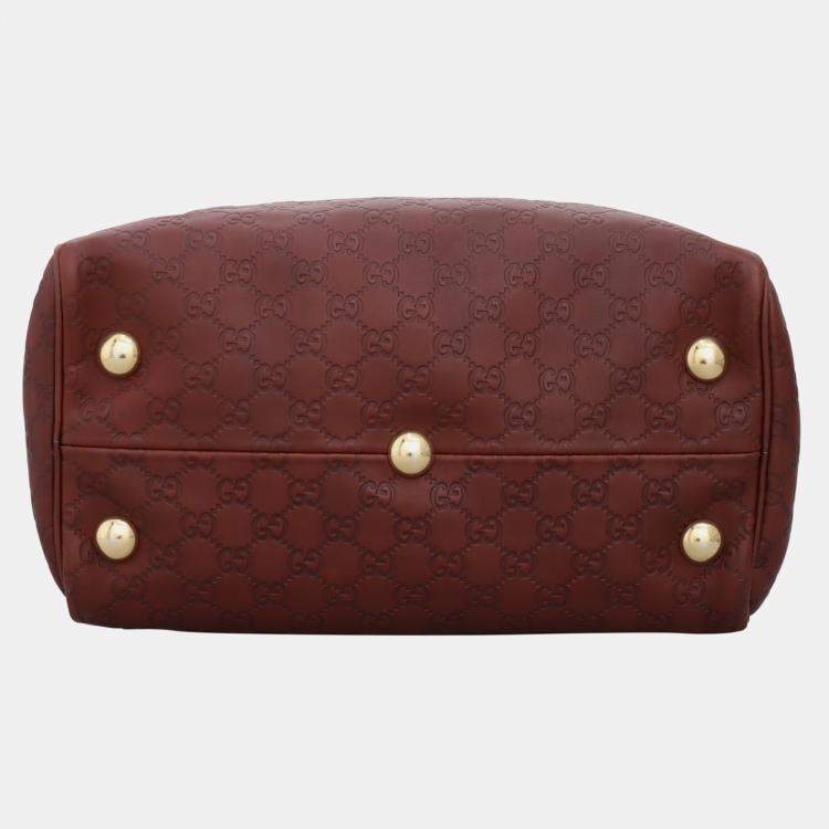 Pre Owned Babouska Boston Bag