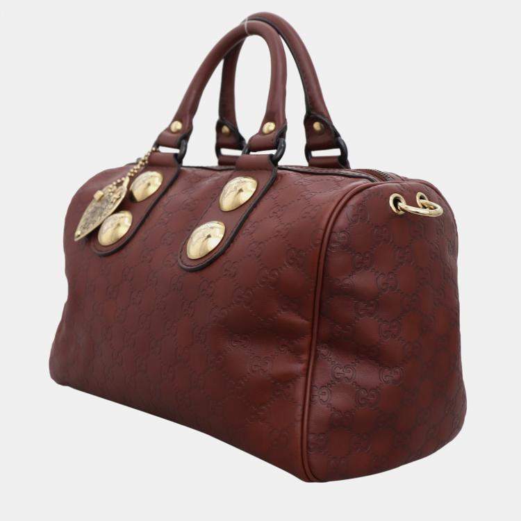 Pre Owned Babouska Boston Bag