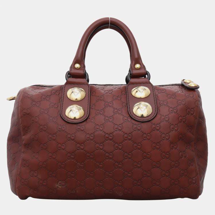 Pre Owned Babouska Boston Bag