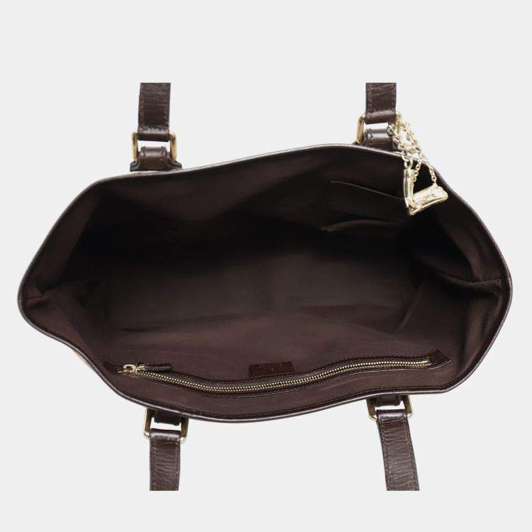 Pre Owned Jolicoeur Medium GG Canvas Tote Bag