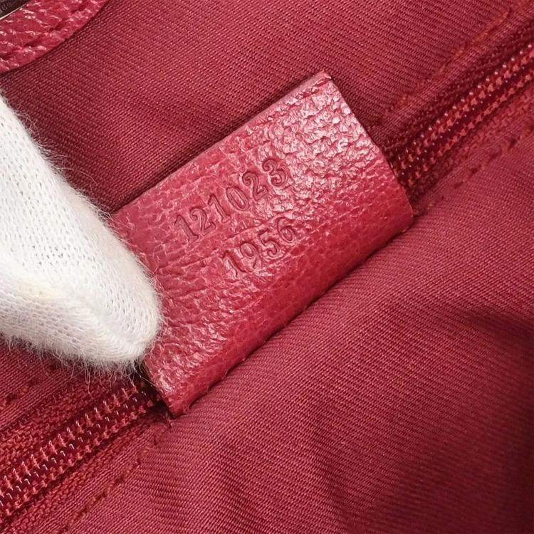 Pre Owned Gucci Beige Canvas GG Hobo Handbag