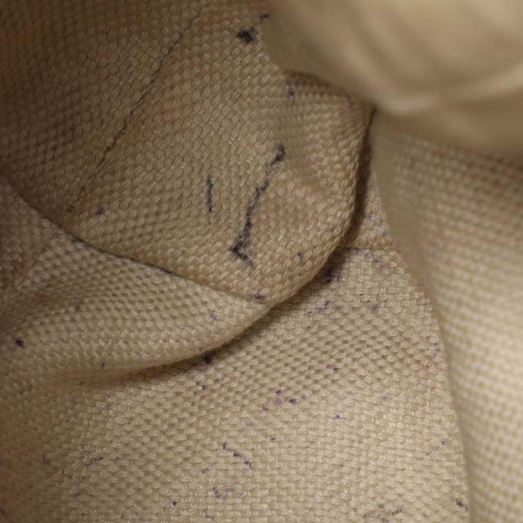 Pre Owned Gucci Taupe Leather Soho Disco Hobo