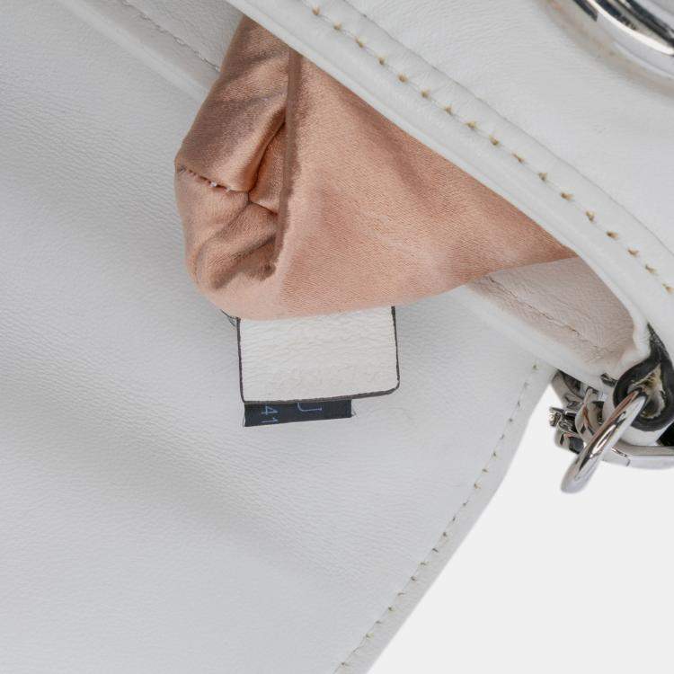 Pre Owned Gucci Horsebit Chain Small Leather Satchel Bag