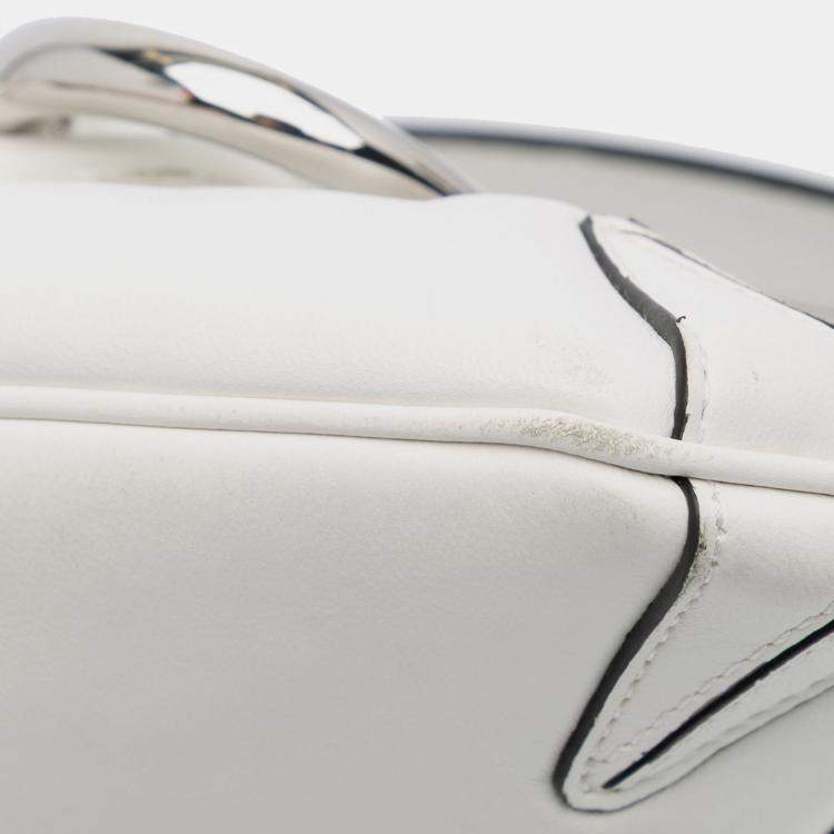 Pre Owned Gucci Horsebit Chain Small Leather Satchel Bag