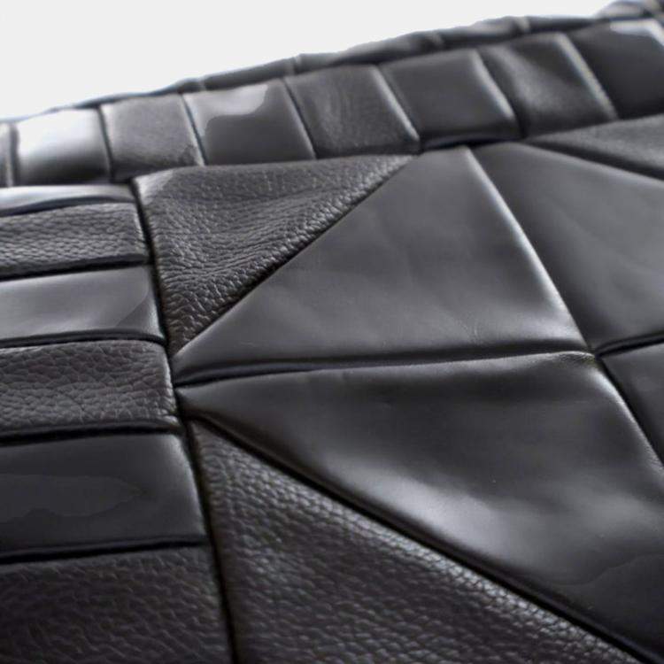 Pre Owned Gucci Calfskin Patchwork Tote