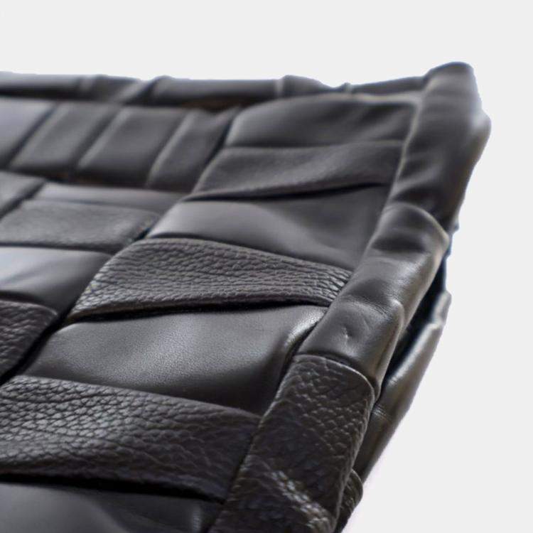 Pre Owned Gucci Calfskin Patchwork Tote