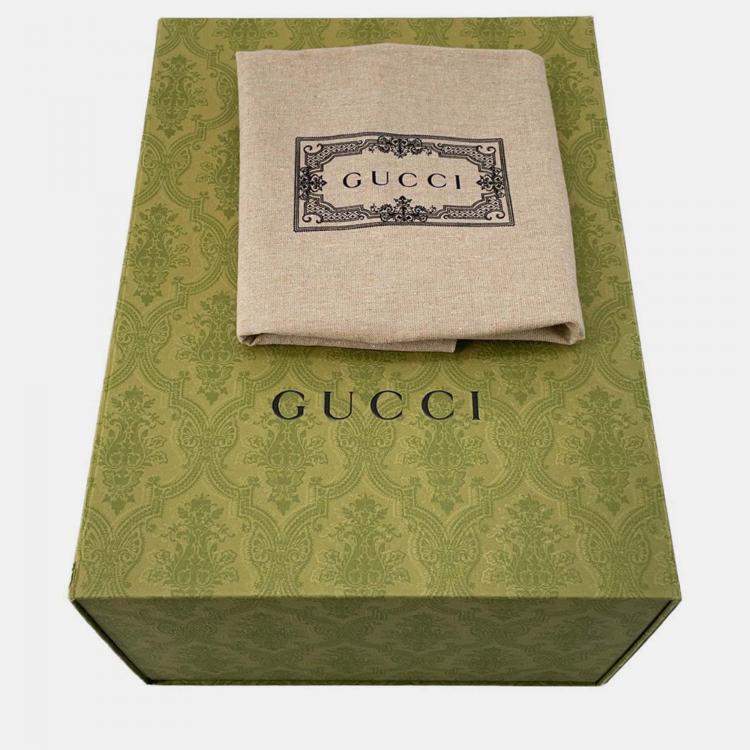 Pre Owned Gucci Interlocking G GG Supreme Backpack Beige/Brown Pvc Leather