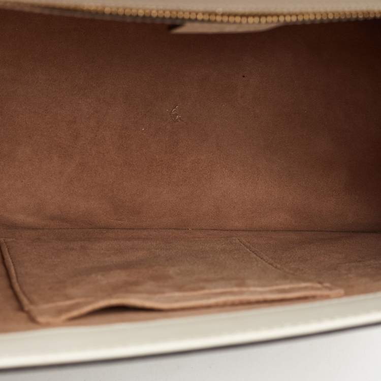 Pre Owned Gucci White Leather Floral Embroidered Medium Sylvie Top Handle Bag