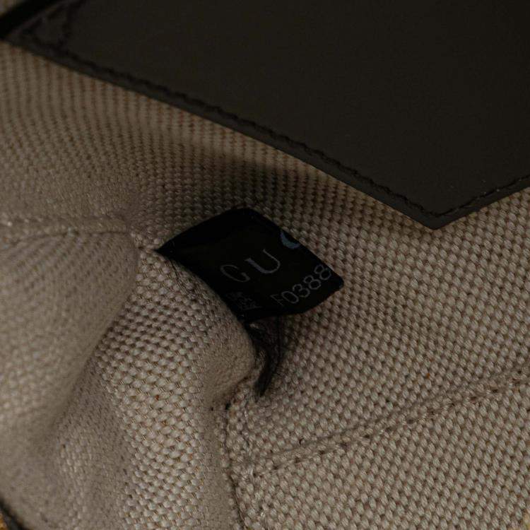 Pre Owned Gucci Grey Mini GG Matelasse Leather Marmont Satchel