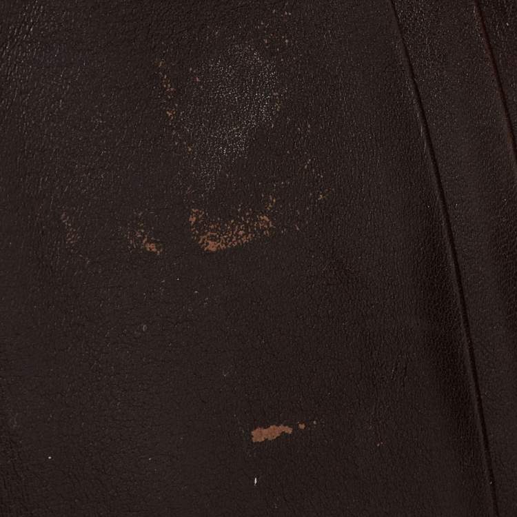 Pre Owned Gucci Beige/Brown Canvas and Leather Web GG Reins Compact Wallet