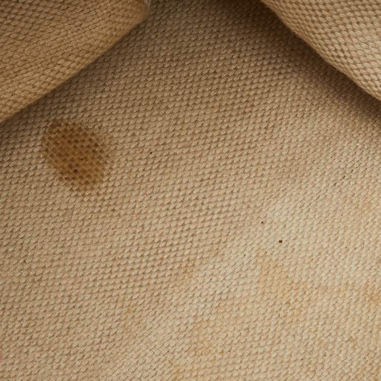 Pre Owned Gucci Off White Leather Soho Boston Bag