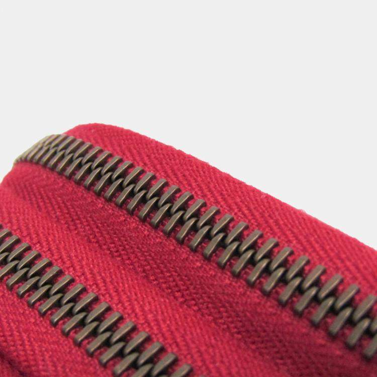 Pre Owned Gucci GG Marmont Leather Shoulder Bag Red Color