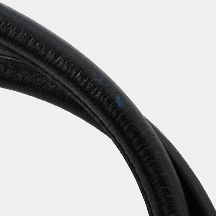 Pre Owned Gucci Off The Grid GG Nylon Canvas Leather Handbag Black