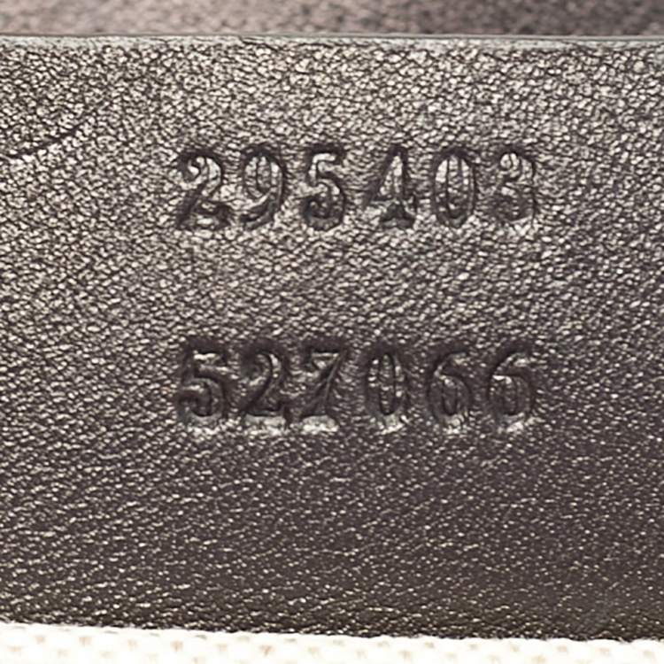 Pre Owned Gucci Black Guccissima Leather Large Emily Chain Shoulder Bag