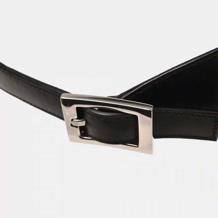 Pre Owned Gucci Black GG Jackie Handbag