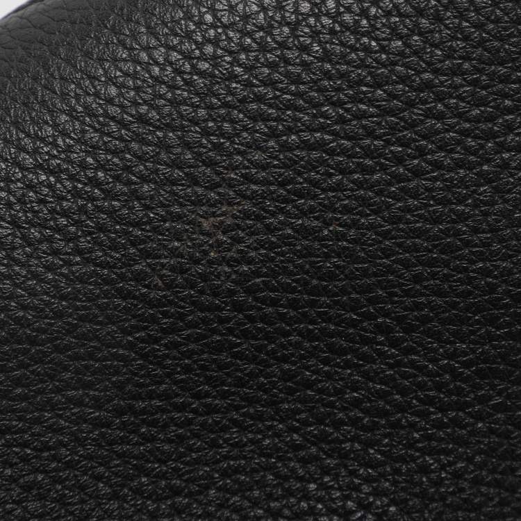 Pre Owned Gucci Black Leather Jackie Bucket bag