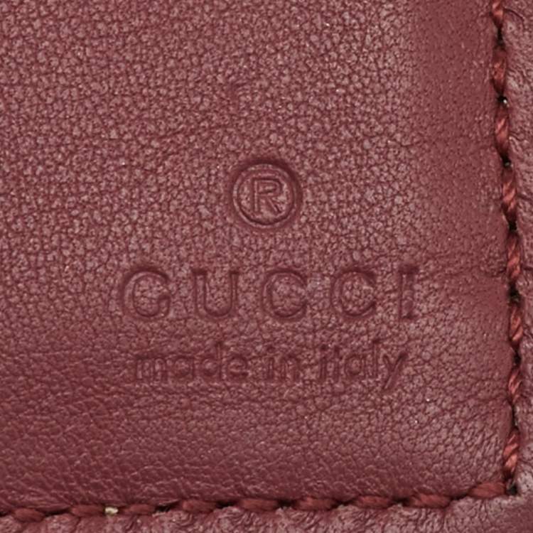 Pre Owned Gucci Multicolor GG Supreme Blooms Canvas Bifold Wallet