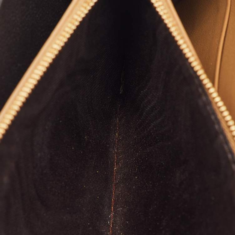 Pre Owned Gucci Multicolor Python GG Marmont Zip Around Wallet