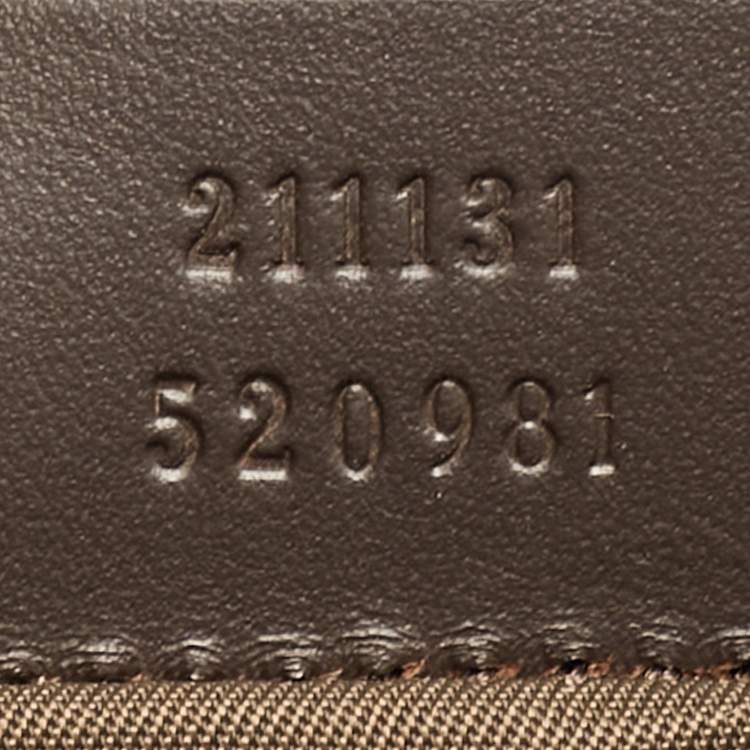 Pre Owned Gucci Beige GG Supreme Canvas Baby Changing Bag