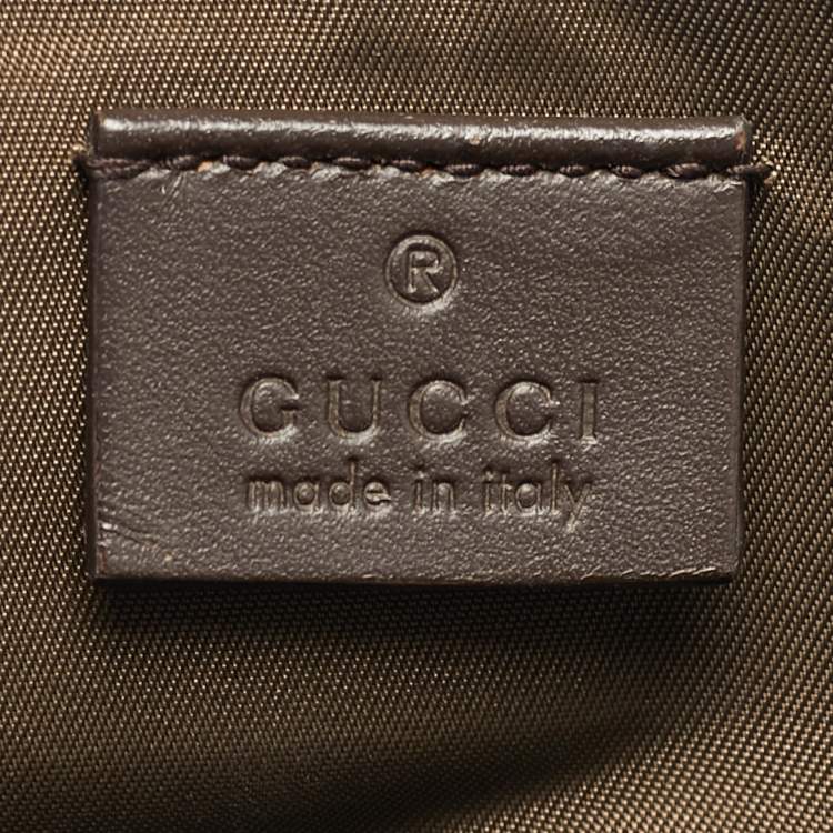 Pre Owned Gucci Beige GG Supreme Canvas Baby Changing Bag