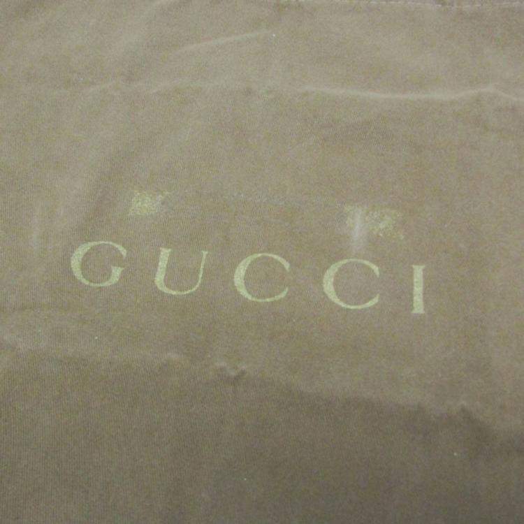 Pre Owned Gucci Beige/Red Leather GG Canvas Marmont Small Camera Shoulder Bag