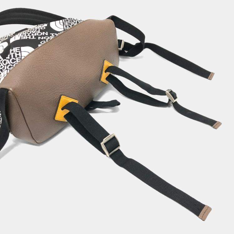 مملوكة مسبقًا Gucci Backpack Black X White Brown