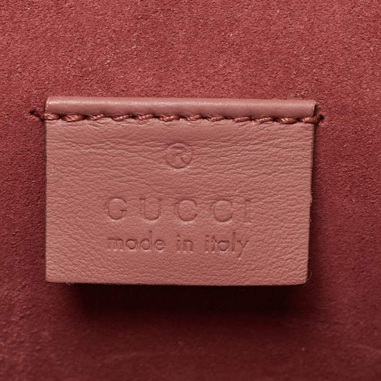 مملوكة مسبقًا حقيبة كتف غوتشي ديونيسوس بلومز قماش GG سوبريم جلد بني قديم/باج صغيرة