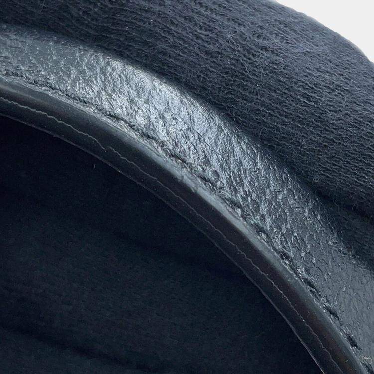 Pre Owned Gucci Embroidery Check 2-Way Tote Bag Multicolor/Beige Canvas Leather Size Small